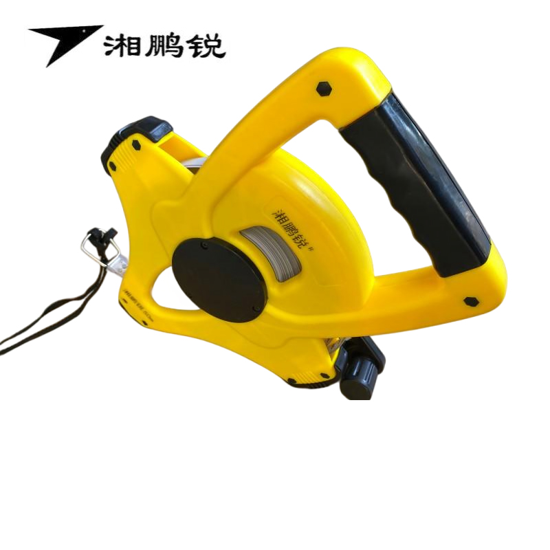 湘鹏锐 尼龙覆膜绝缘钢卷尺 50米 把高清大图