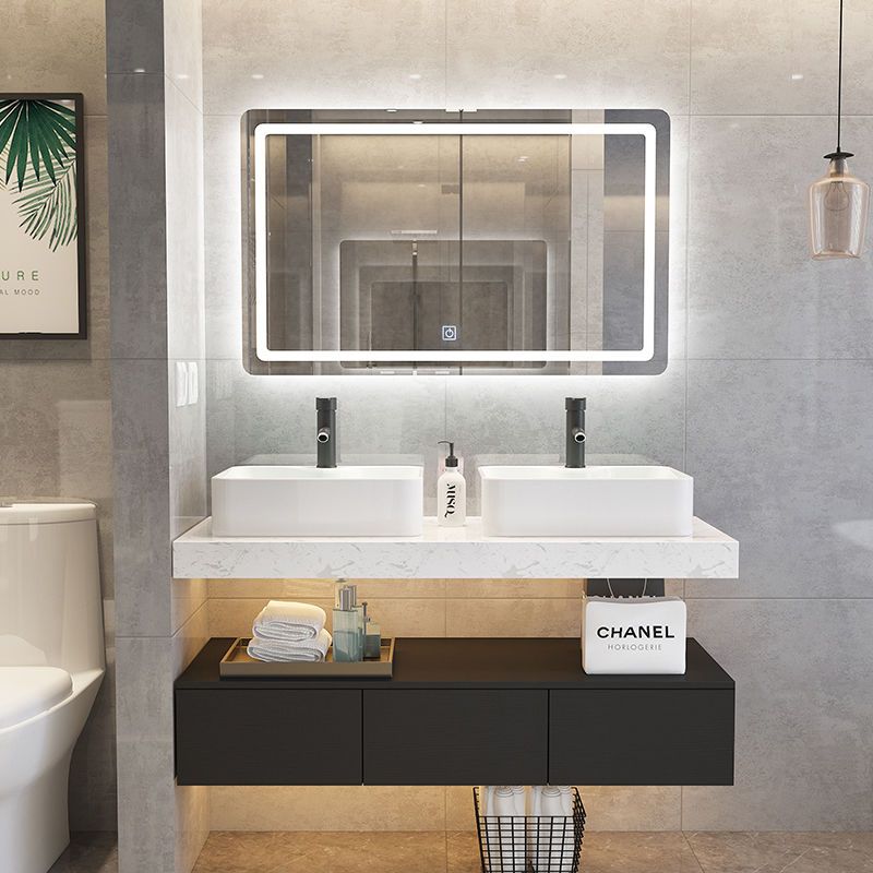 北欧浴室柜组合现代简约大理石闪电客洗手洗脸盆柜卫生间洗漱台卫浴