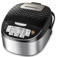 美的(Midea) 电饭煲 MB-FB50EASY101 蜂窝聚能釜 纹理 大蒸汽阀 电饭煲 5升/5L容量