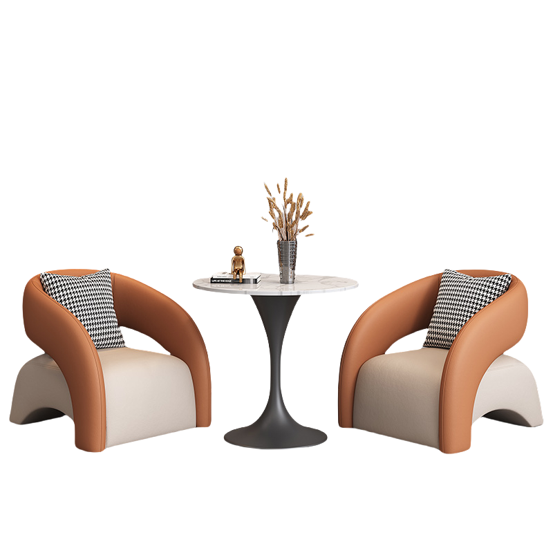 蕃蒂休闲桌椅1桌2椅套高清大图