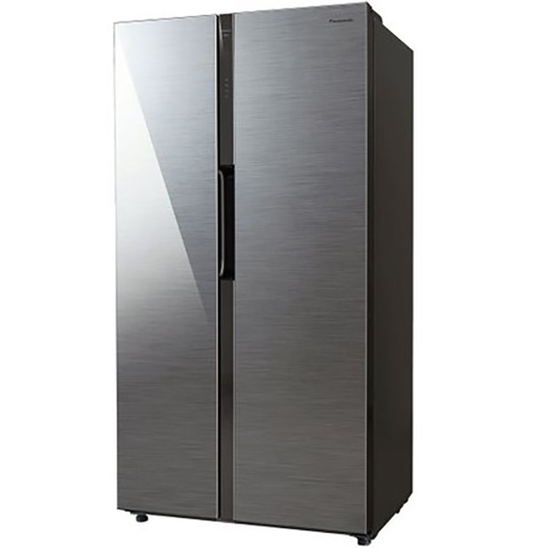 松下（Panasonic）NR-B600GX-S 570L大容量风冷无霜 光动银离子抗菌 电脑温控 液晶显示面板 隽雅银