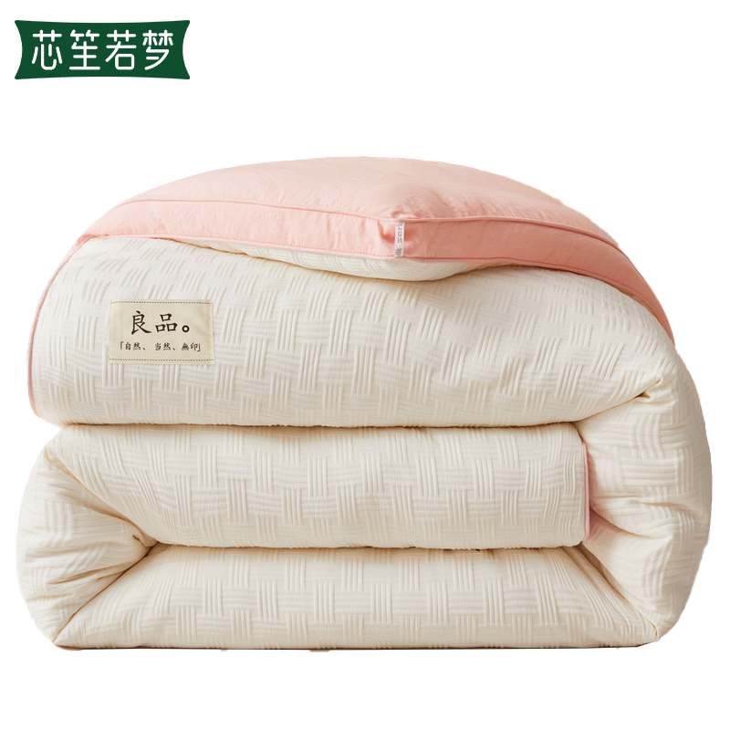 芯笙若梦 被子 春秋被6斤 180*220cm 床高清大图