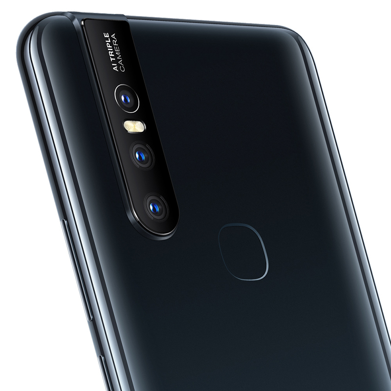 vivo S1 冰原黑 6+128G 升降摄像头零界全面屏拍照游戏手机 全网通4G手机
