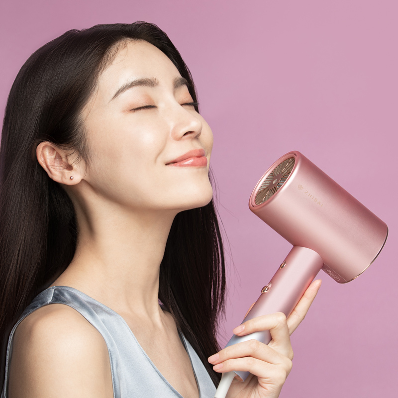 直白新一代水离子负离子护发吹风机家用大功率静音电吹风宋轶同款