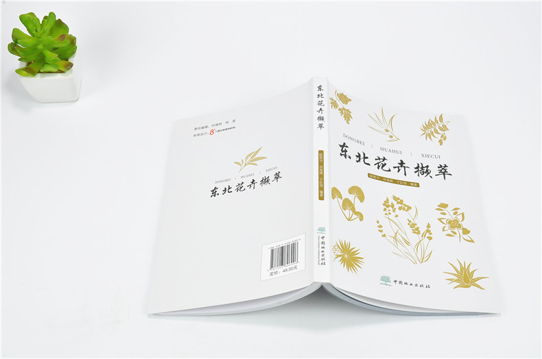 [醉染正版]东北花卉撷萃 9699 常见花卉的繁殖栽培 家养花卉技艺 东北野生兰科植物简述 野生花卉 图谱书 草地草坪花高清大图