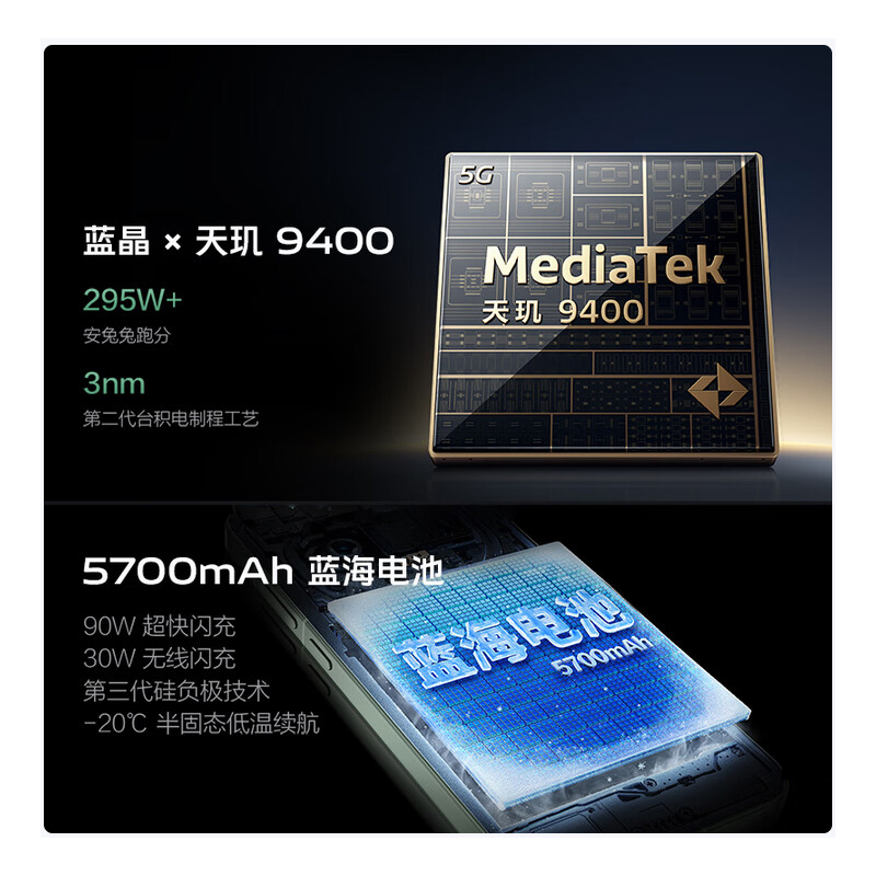 vivo X200Pro mini 16GB+ 512GB 钛青 6.31英寸小直屏 5700mAh电池 天玑9400 蔡司长焦 AI 5G手机高清大图