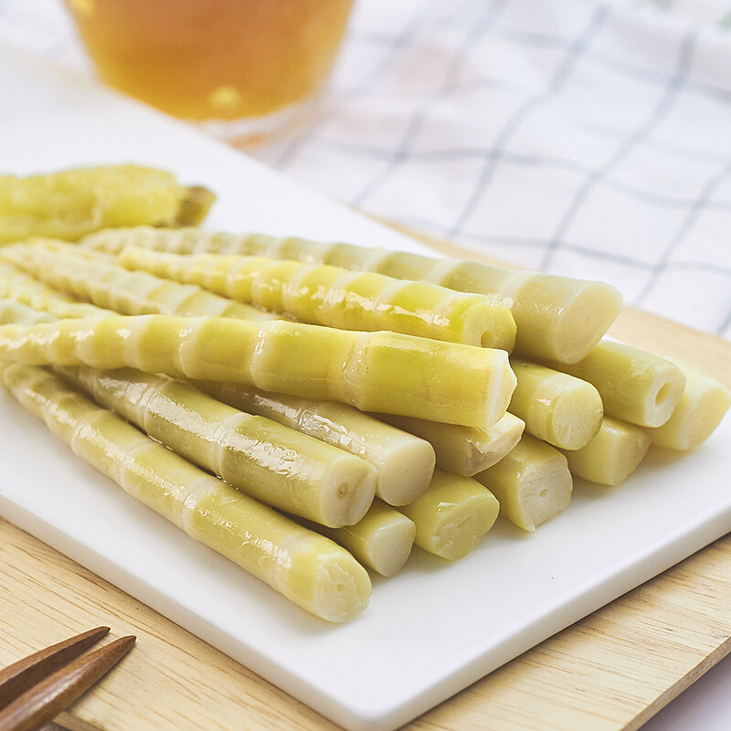 来伊份 山椒罗汉笋250g/袋 休闲零食小吃 笋类制品 分享装 独立包装 苏宁超市自营零食高清大图