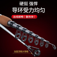 柄迷你钓鱼竿短竿海竿水滴轮冰钓竿鱼杆渔具 1.6米棕色路亚(不带线轮)