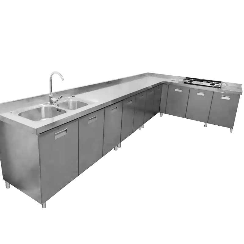 广亿隆定制厨房不锈钢推拉门橱柜移门工作台每米单价 WH-DT1060#D/米