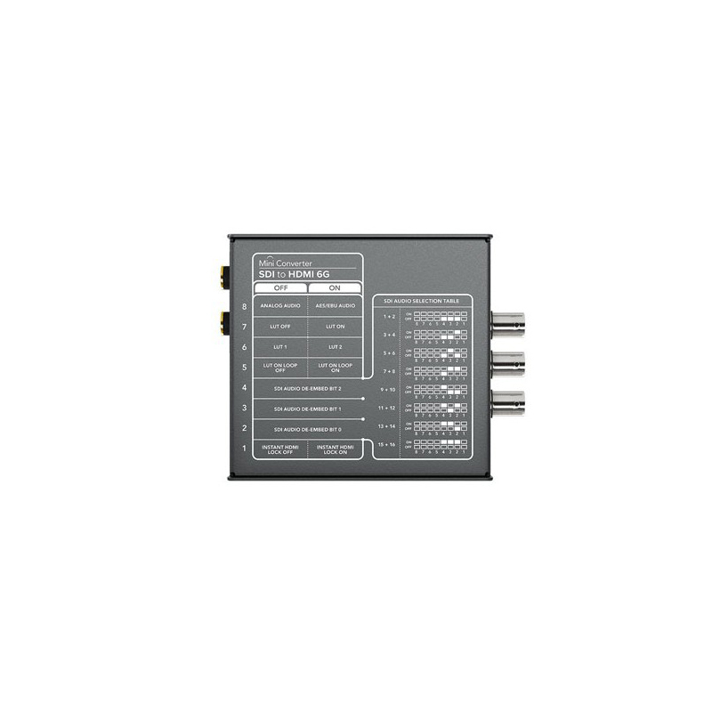 Mini Converter SDI to HDMI 6G 4K 数字高清 HDMI转SDI 转换器 转换盒