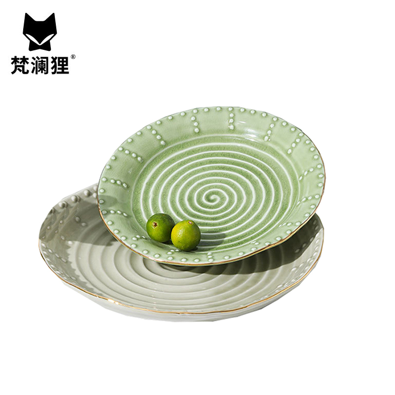 梵澜狸陶瓷餐具套装TA77 套高清大图