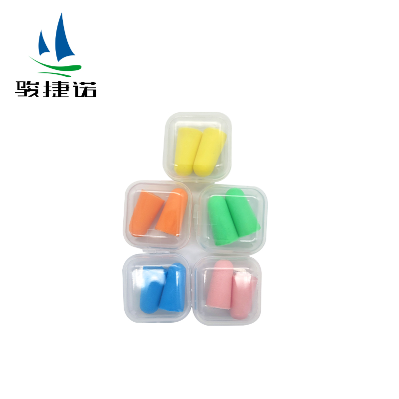 骏捷诺降噪耳塞颜色随机一对装/盒高清大图