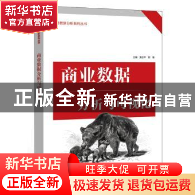 正版 商务数据分析与可视化 黄志平 电子工业出版社 978712142558