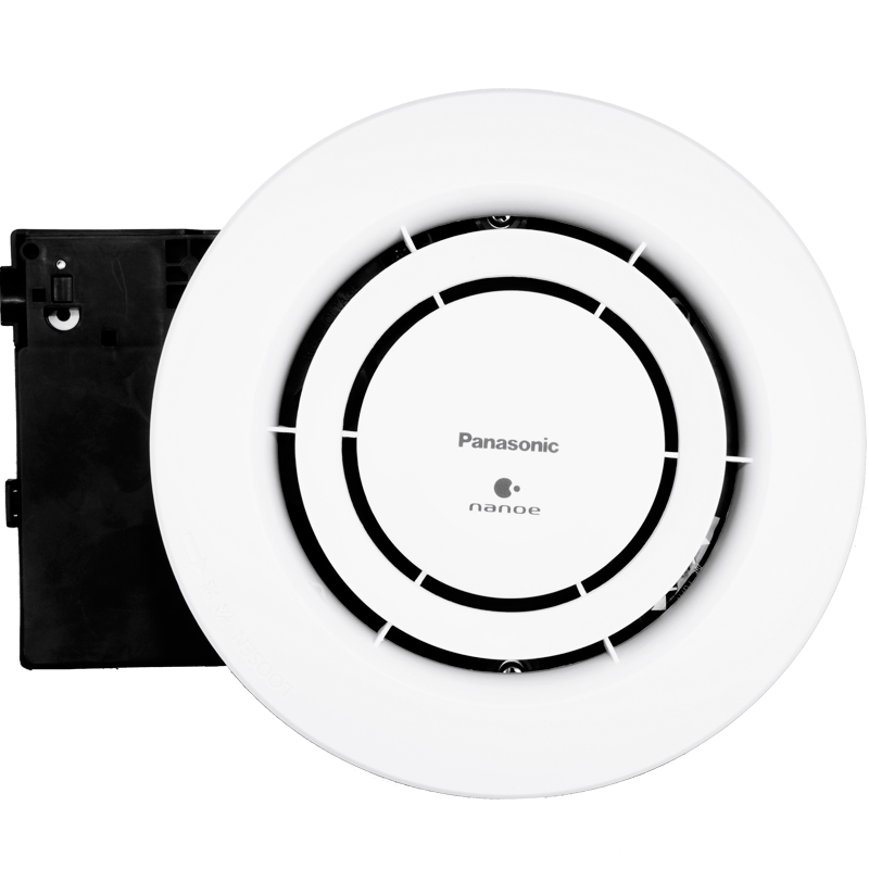 松下(Panasonic) 水离子净味器除异味抑制霉菌增长空气儿童房净化器客厅书房衣帽间洗手间换气FV-15CSN1