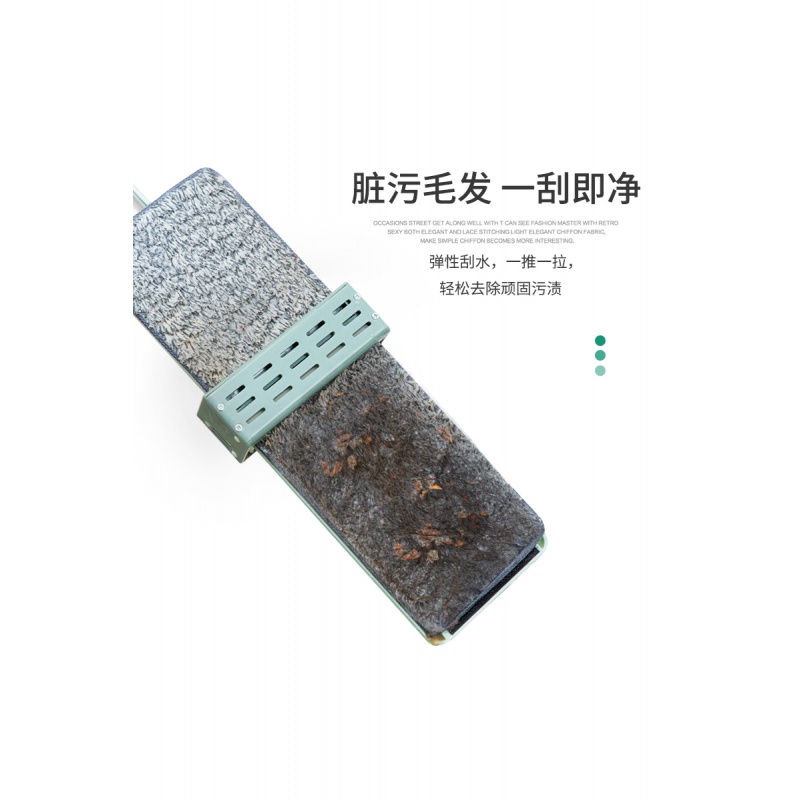 平板拖把刮刮乐网红懒人地板拖布一拖净免手洗拖把家用干湿两用_1高清大图