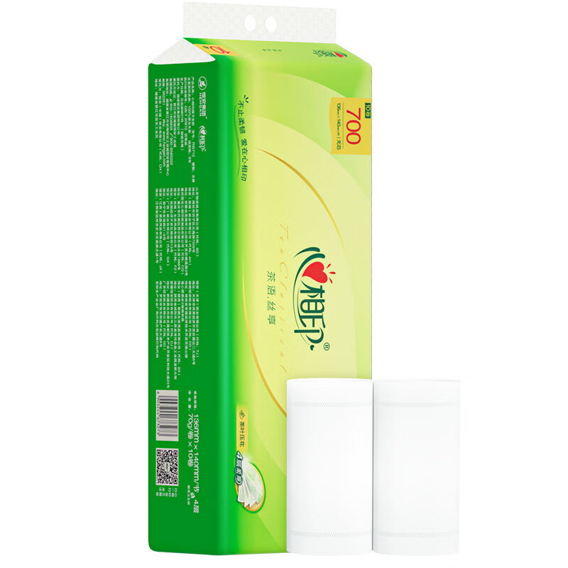 心相印无芯卷纸30卷 茶语丝享 4层加厚高清大图