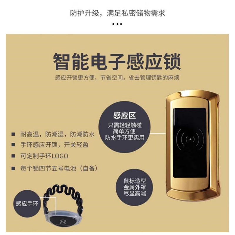 依韵珂浴室更衣柜白色台高清大图