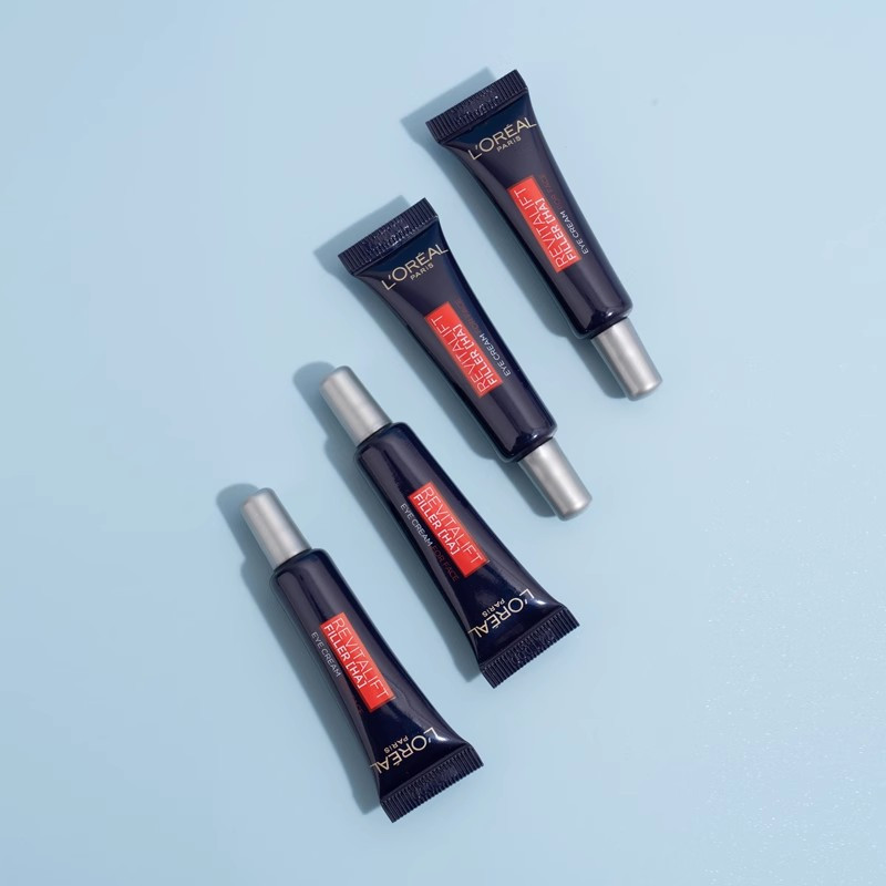 [香港直邮](3件装)欧莱雅紫熨斗眼霜小样7.5ml眼部抗皱紧致滋润淡化细纹黑眼圈包装随机,版本随机高清大图