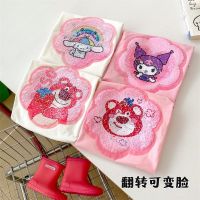 变脸T恤衣服亮片亮闪闪草莓熊变色T恤儿童夏季可爱棉清仓