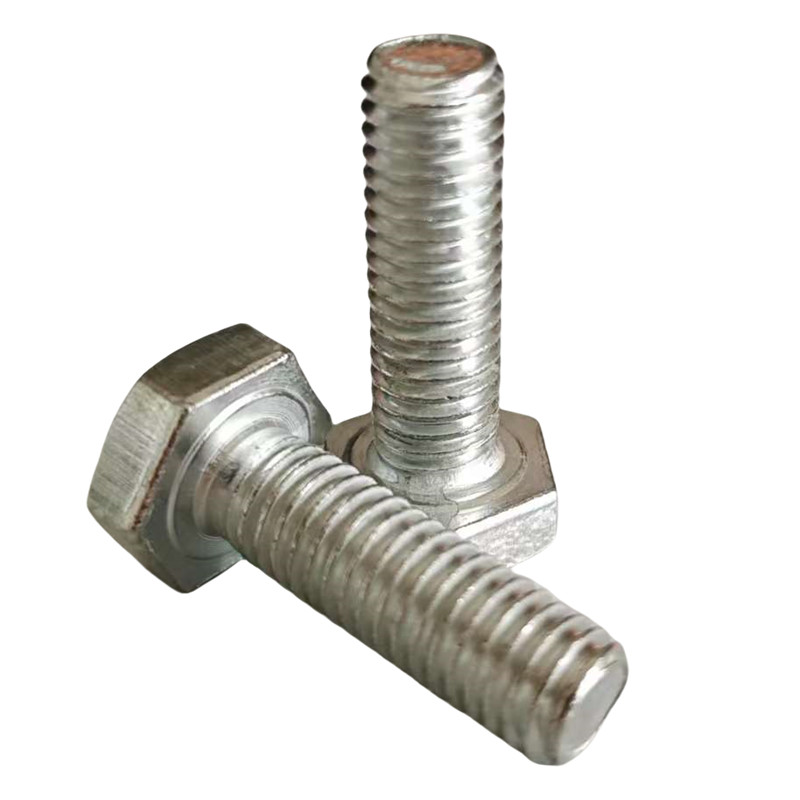 vzi 蓝白锌碳钢镀锌六角螺栓 M10×25(P1.5) 50个 包高清大图