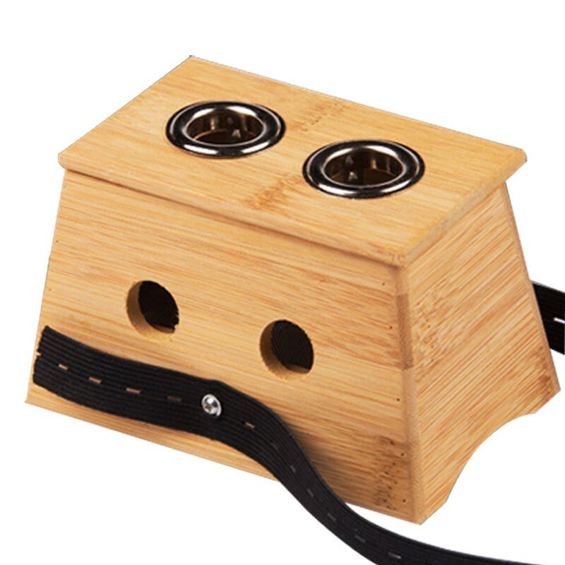 卜吻中医保健竹制艾灸盒艾灸随身灸家用适用艾条艾柱艾条棒艾灸条艾草