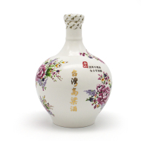 【2017-2018年份】台湾玉山高粱酒 58度（客家花布）三年陈高台湾白酒600ml 整箱6瓶