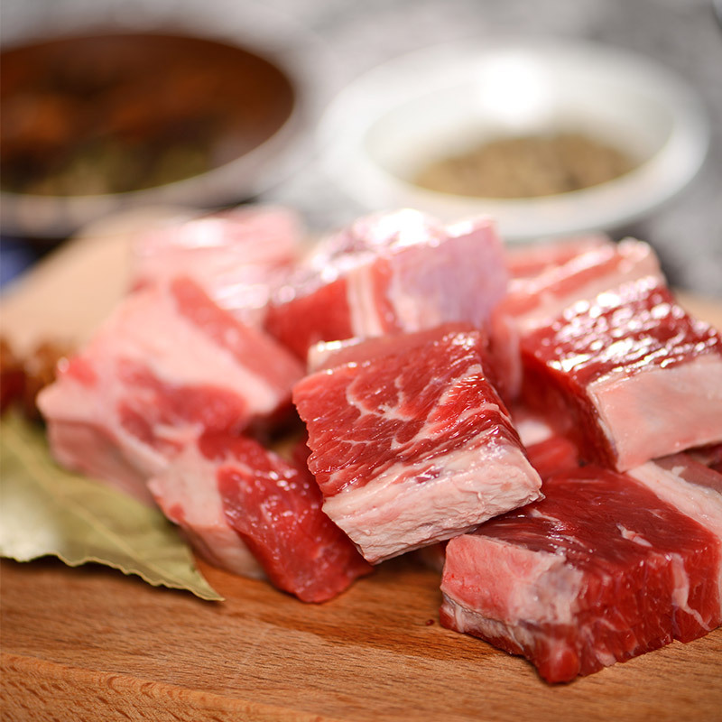 伊赛(yisai)巴西牛腩块*1袋装 350g 原切草饲牛肉 生鲜