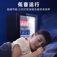 美菱 (MELING)立式家用冰吧 冷藏保鲜迷你展示柜 茶叶水果护肤品小型冰柜SC-79L