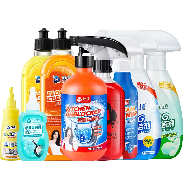 套餐18(200):全屋清洁消毒用品套餐(沫檬清洁大礼包13瓶装)