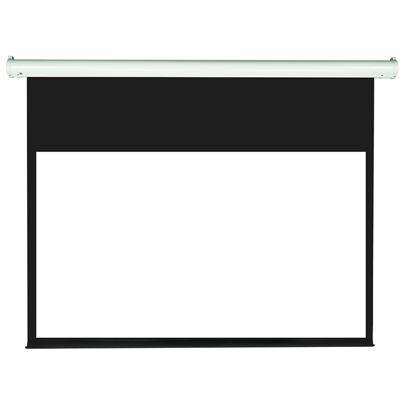 经科jk投影s1 119寸16:10电动遥控白幕布
