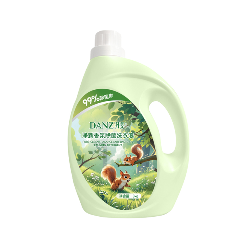 DANZ丹姿3KG净新香氛除菌洗衣液(计价单位:瓶)绿色高清大图