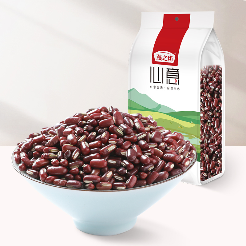 燕之坊 赤小豆1kg六面体量贩 五谷杂粮粗粮真空包装