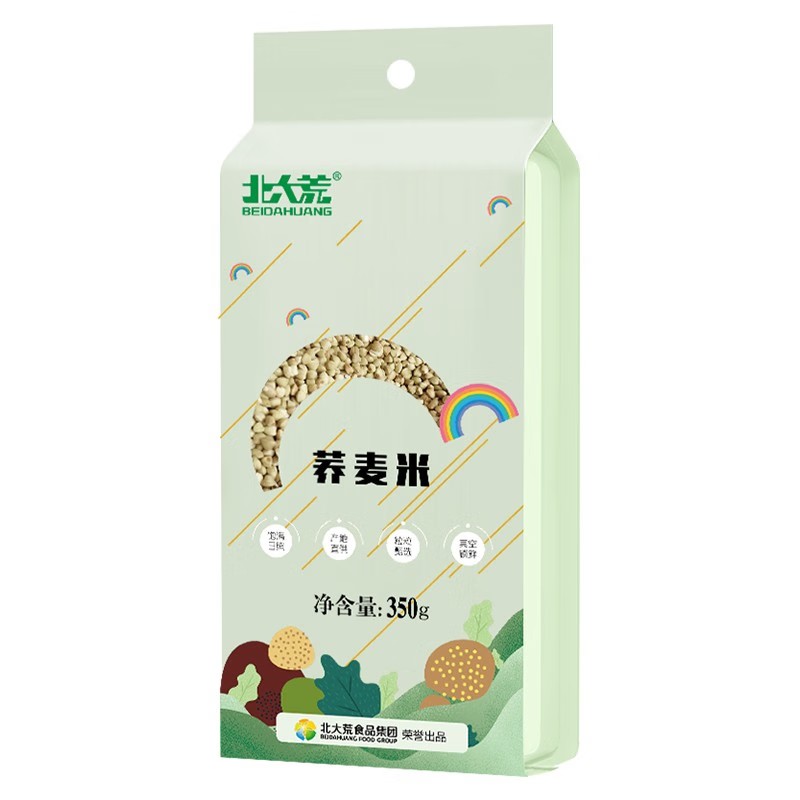 北大荒北大荒精品杂粮 原色原香 真空锁鲜 精品荞麦米350g f高清大图
