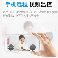 爱卖萌小帅智能机器人9英寸屏高科技AI语音唤醒早教陪伴趣味对答WiFi视频通话3-14岁开发脑力男孩女孩家教机蓝色32G