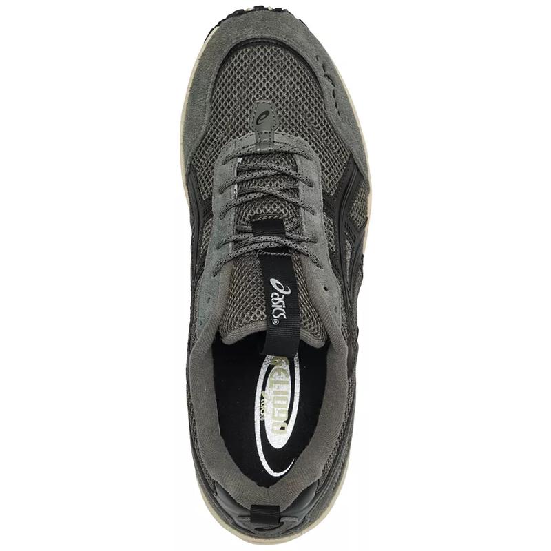 亚瑟士(ASICS)复古潮流跑鞋男鞋运动休闲鞋网布拼接真皮防滑耐磨高清大图