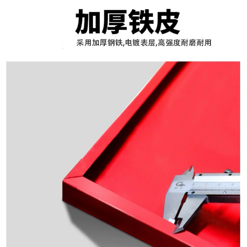王龍 灭火器箱 9# 红色铁皮 可放置4kg干粉/5kg干粉2具 只高清大图