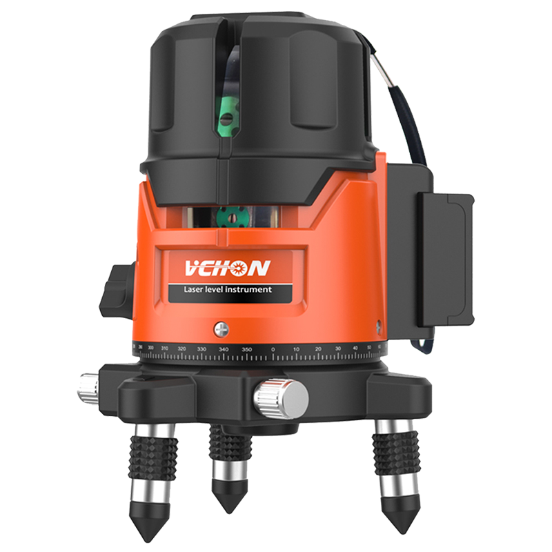 红外线水平仪绿光高精度强光细线ld蓝光2线3线5线激光平水仪vchon