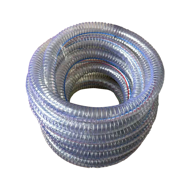 百名迖 PVC钢丝透明软油管软水管 内径22mm*外径27mm*厚2.5mm 米高清大图