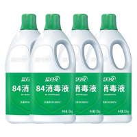 蓝月亮衣物除菌液家居除菌组合装84消毒液1.2kg*4瓶(包装随机)