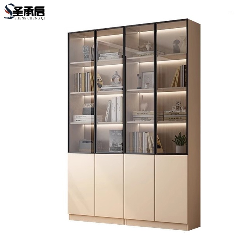 圣承启 办公柜 四门台高清大图