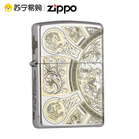 [苏宁自营]Zippo打火机正版镜面精雕启示录天启四骑士zipoo男士礼物之宝