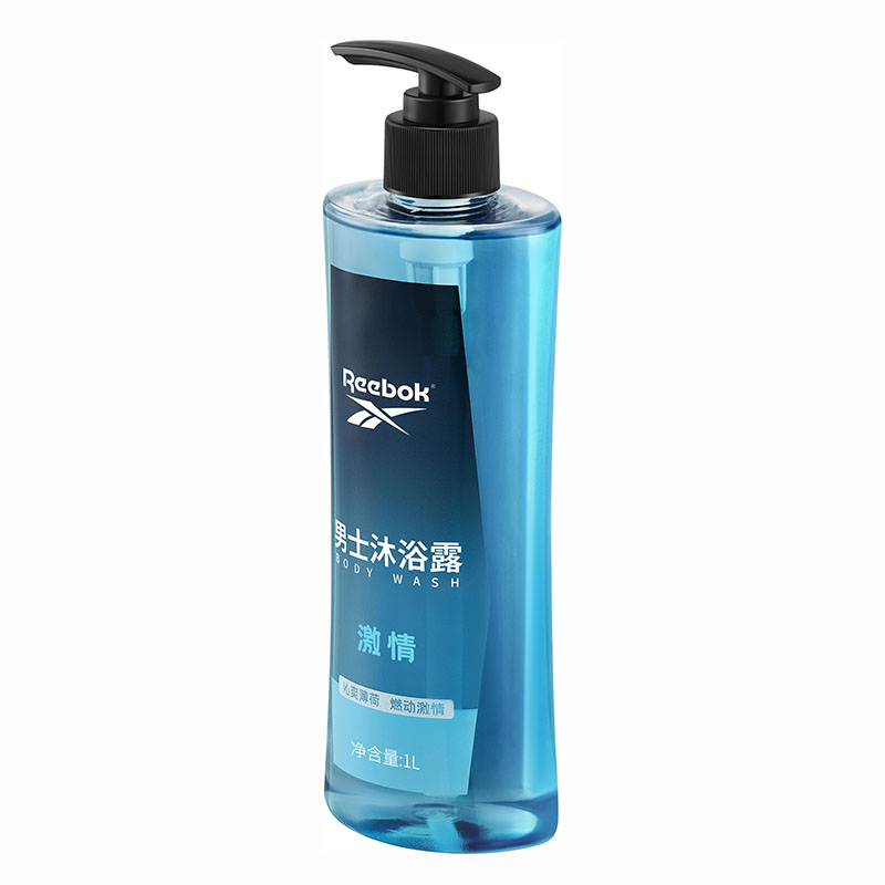 REEBOK锐步醒肤沐浴露-激情1000ml 男士沐浴乳旅行装高清大图