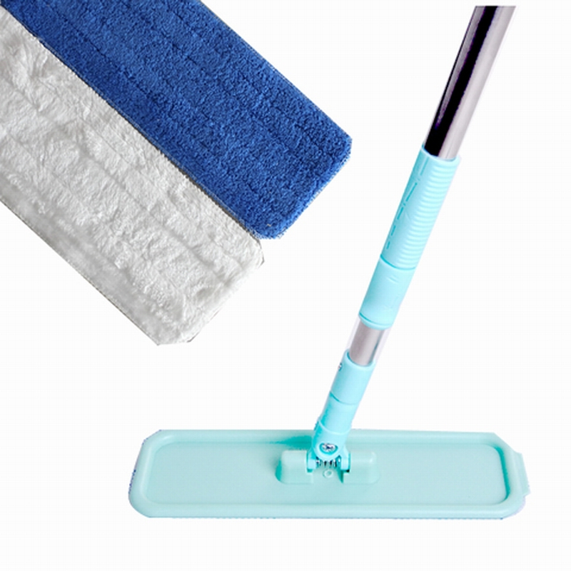 平板拖把尘推拖地板擦瓷砖木地板打蜡干湿除尘静电拖把2片布