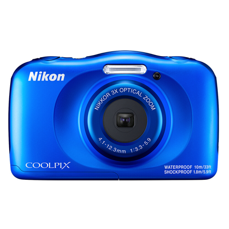 尼康(Nikon)COOLPIX W150 轻便型 数码相机 防水防震 w150 蓝色