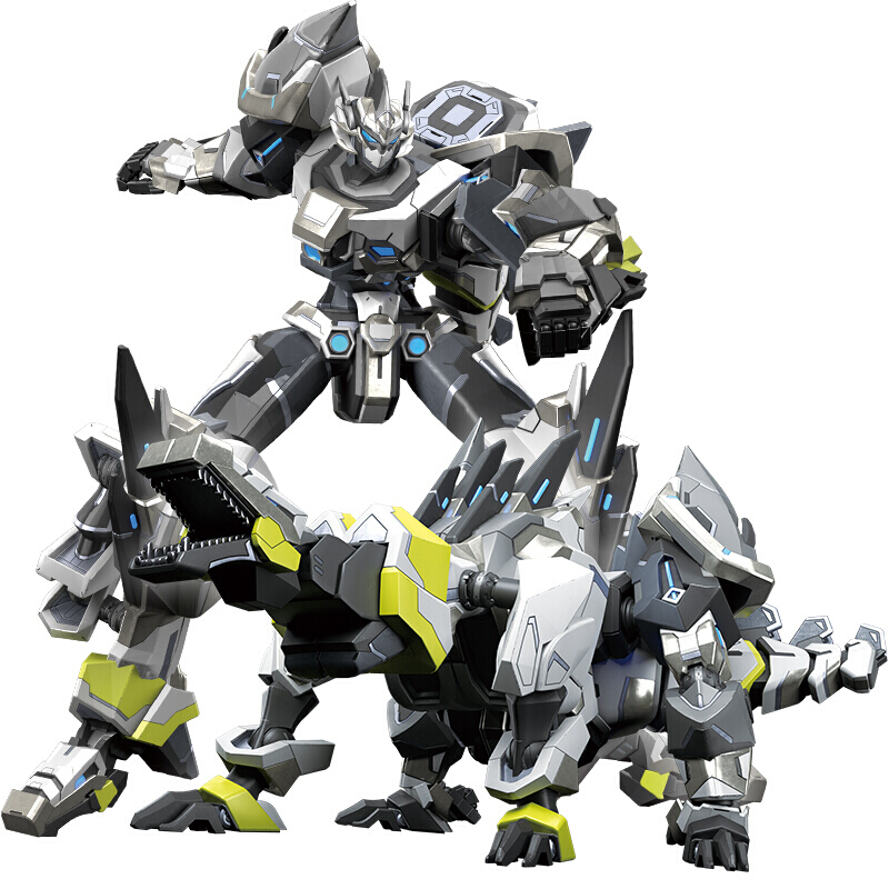 钢铁飞龙2之奥特曼力量玩具合体变形机器人男孩拼装机械恐龙玩具钢甲