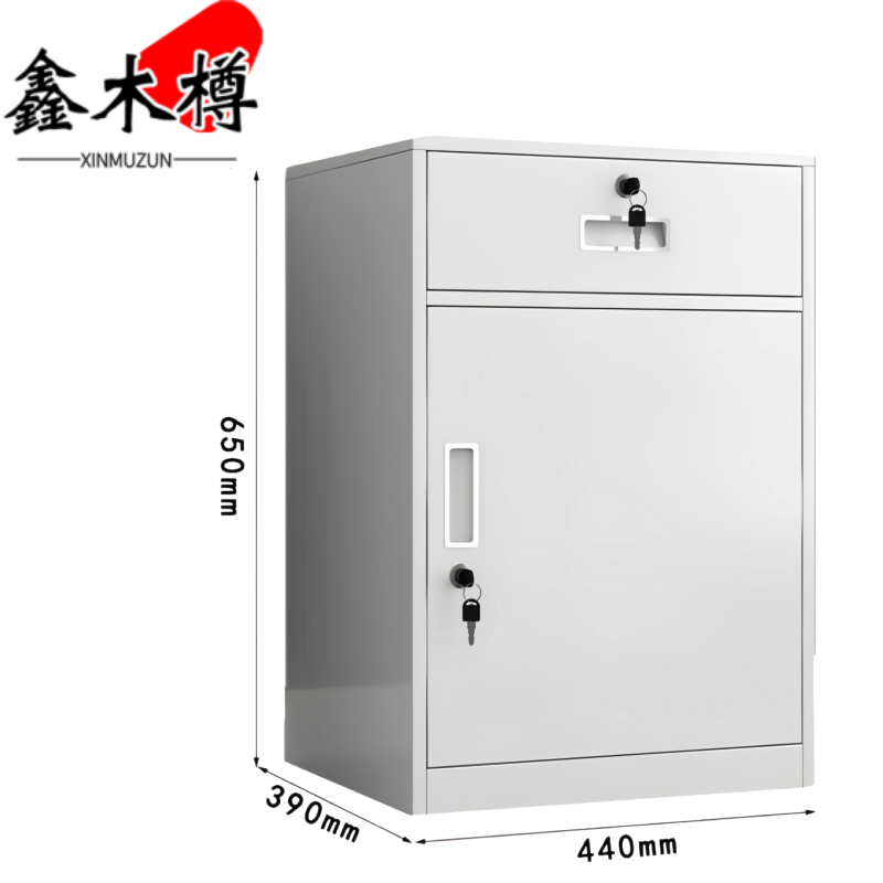 鑫木樽矮柜钢制台高清大图