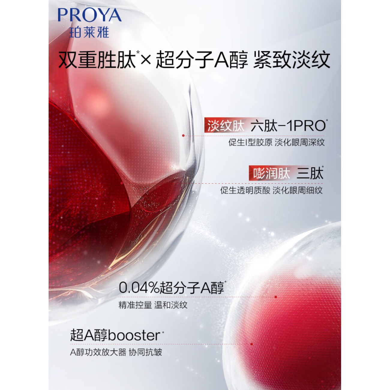 珀莱雅 (PROYA) 赋能鲜颜淡纹紧致眼霜2.0 20g高清大图