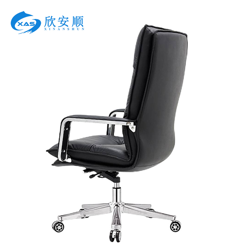 欣安顺 休闲皮椅 XAS-BGY02/把高清大图