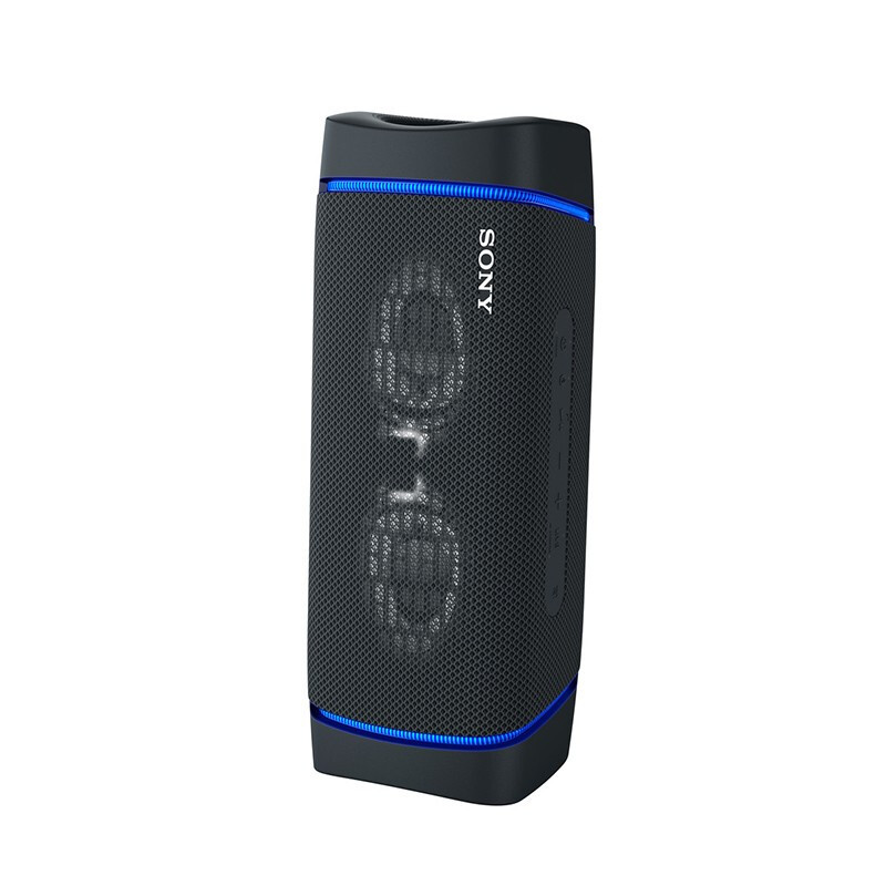 Sony/索尼 SRS-XB33-蓝色 防水重低音便携无线蓝牙扬声器音箱立体声双喇叭