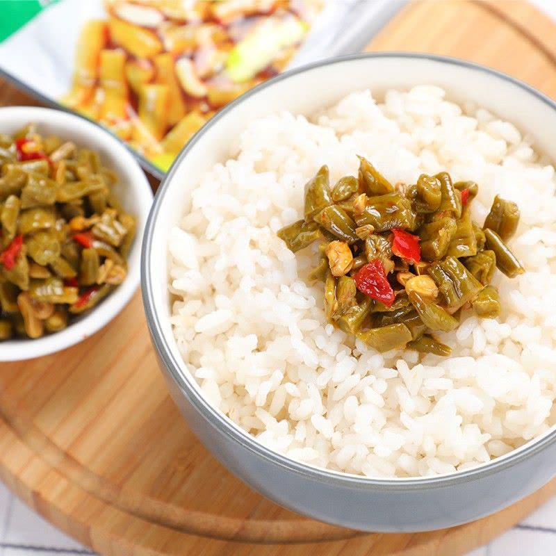 吉香居 泡椒豇豆80g/袋泡菜榨菜 酱腌菜 脆嫩豇豆图片